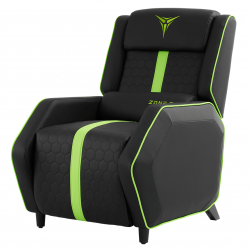 Софа компьютерная игровая ZONE 51 RIDER Black-Green