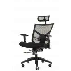 Кресло Expert Star OFFICE STE-MF01S Т-01 (усиленная сетка, черная / каркас черный)