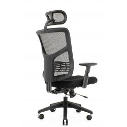 Кресло Expert Star OFFICE STE-MF01S Т-01 (усиленная сетка, черная / каркас черный)