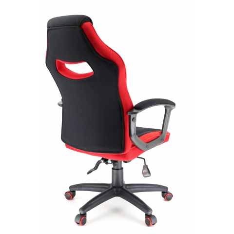 Кресло игровое Everprof Stels T Ткань Черный/Красный