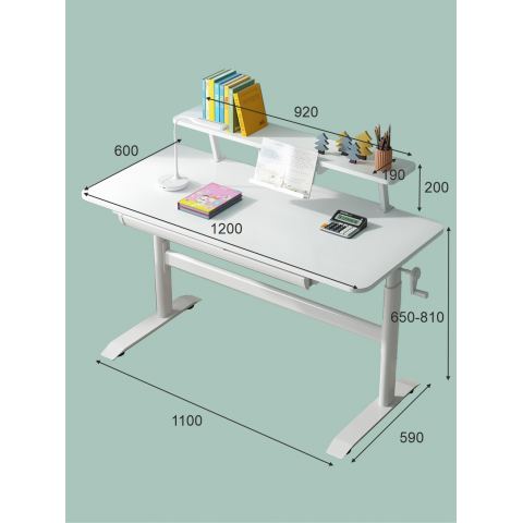 Стол детский регулируемый Everprof Kids table 2 Белый
