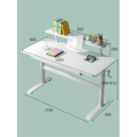 Стол детский регулируемый Everprof Kids table 2 Белый
