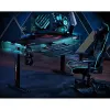 Стол для для компьютера c электрической регулировкой по высоте и RGB-подсветкой EUREKA ERK-EGD-S62B