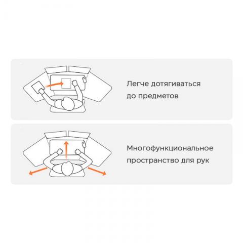 Стол для геймеров EUREKA ERK-ED71-WN
