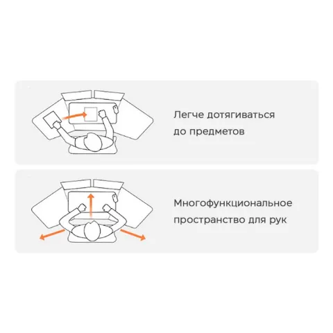 Стол для геймеров EUREKA ERK-ED71-WN