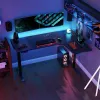 Стол для геймеров EUREKA ERK-EGD-L60R-B-US, L-формы c электрической регулировкой по высоте