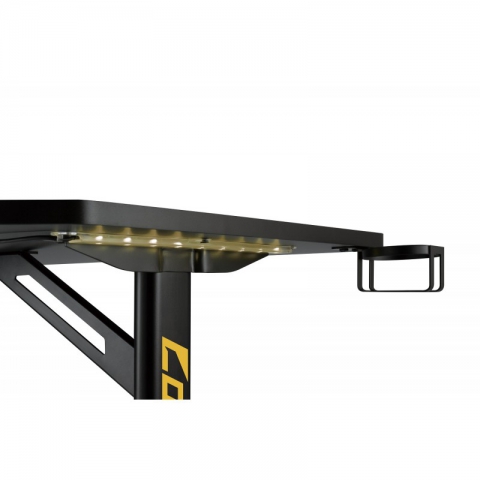 Стол для геймеров LUMI GMD03-1 c подсветкой