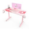 Стол для компьютера (для геймеров) EUREKA GIP 47, Pink