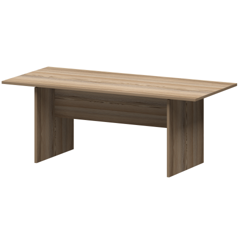 Стол для заседаний НТ-200.90 Дуб сафари 2000x900x750 Аргентум