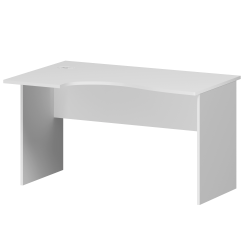 Стол эргономичный левый А-200.ЛВ Белый 1400x900x760 Арго