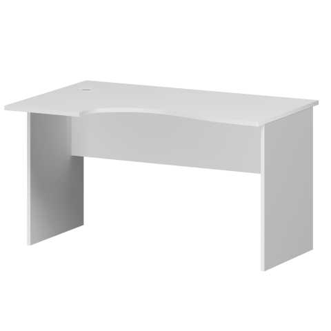 Стол эргономичный левый А-200.ЛВ Белый 1400x900x760 Арго