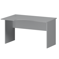 Стол эргономичный левый А-200.ЛВ Серый 1400x900x760 Арго
