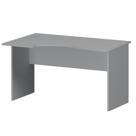 Стол эргономичный левый А-200.ЛВ Серый 1400x900x760 Арго
