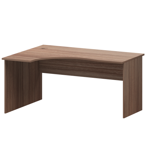 Стол эргономичный левый А-201.ЛВ Темный шимо 1600x1200x760 Арго