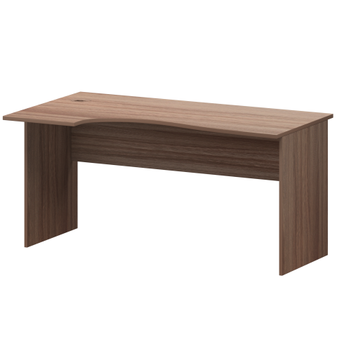 Стол эргономичный левый А-202.ЛВ Темный шимо 1600x900x760 Арго