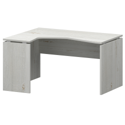 Стол эргономичный левый НТ-040.ЛВ Сосна винтер 1400x1100x750 Аргентум