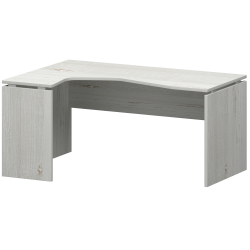 Стол эргономичный левый НТ-060.ЛВ Сосна винтер 1600x1100x750 Аргентум