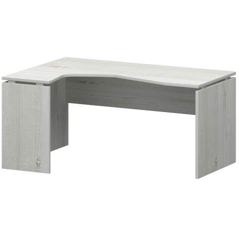 Стол эргономичный левый НТ-060.ЛВ Сосна винтер 1600x1100x750 Аргентум