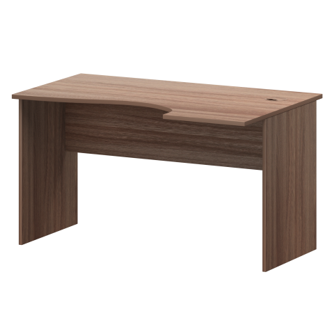 Стол эргономичный правый А-200.ПР Темный шимо 1400x900x760 Арго