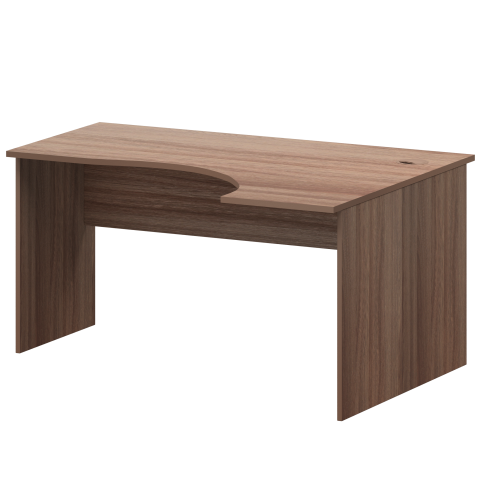 Стол эргономичный правый А-201.ПР Темный шимо 1600x1200x760 Арго