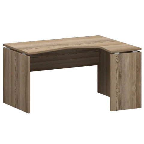 Стол эргономичный правый НТ-040.ПР Дуб сафари 1400x1100x750 Аргентум