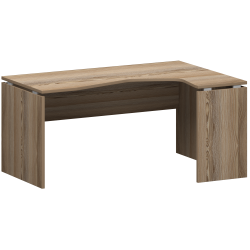 Стол эргономичный правый НТ-060.ПР Дуб сафари 1600x1100x750 Аргентум