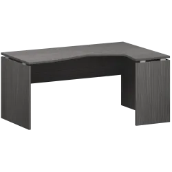 Стол эргономичный правый НТ-060.ПР Лиственница 1600x1100x750 Аргентум