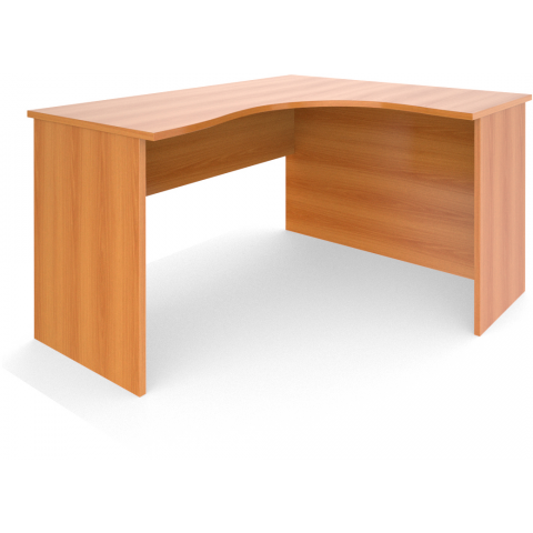 Стол эргономичный правый В-824.ПР Миланский орех 1380x1180x740 Авантаж
