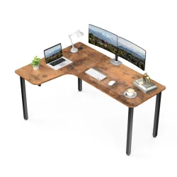 Стол для компьютера угловой EUREKA CD-L01L-60VP, Brown