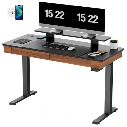 Стол c электрической регулировкой по высоте EUREKA ERK-ED-I55-WN