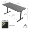Стол для компьютера EUREKA ERK-IOD-60B