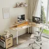 Стол письменный (для компьютера) угловой EUREKA L60R-MW, Maple
