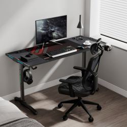 Стол для компьютера (для геймеров) EUREKA GIP 55, Black