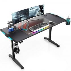 Стол для компьютера (для геймеров) EUREKA GIP 55, Black