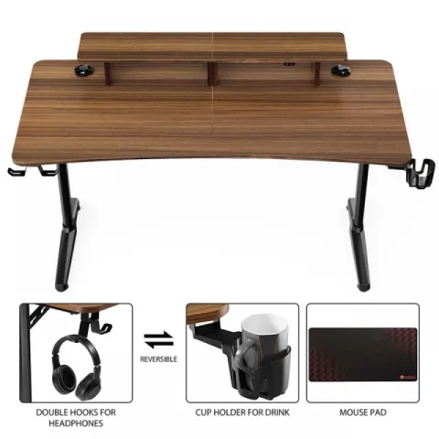 Стол EUREKA GIP 60 Walnut