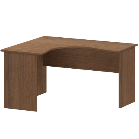 Стол компактный левый А-204.60.ЛВ Орех 1400x1200x760 Арго