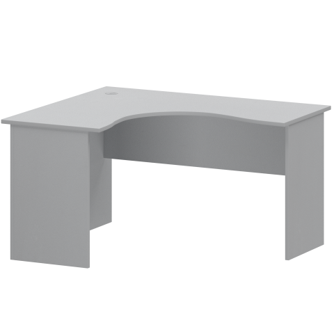 Стол компактный левый А-204.60.ЛВ Серый 1400x1200x760 Арго