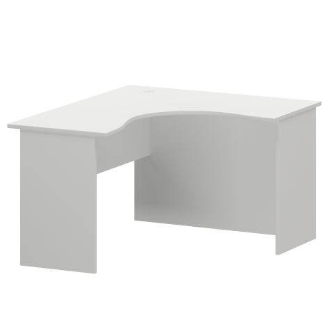 Стол компактный правый А-204.60.ПР Белый 1400x1200x760 Арго