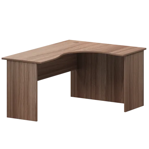 Стол компактный правый А-206.60.ПР Темный шимо 1600x1200x760 Арго