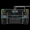 Стол компьютерный игровой Eureka I1, чёрный