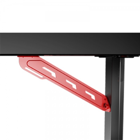 Стол компьютерный игровой Eureka со стеклянной столешницей и RGB-подсветкой GTG-I43 Explorer edition