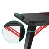 Стол компьютерный игровой Eureka Z60 c RGB подсветкой, чёрный