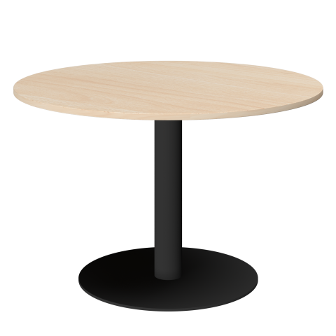 Стол круглый АМ-Д120 Бук/Антрацит 1200x1200x760 Арго-М