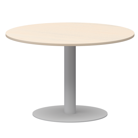 Стол круглый АМ-Д120 Бук/Белый 1200x1200x760 Арго-М