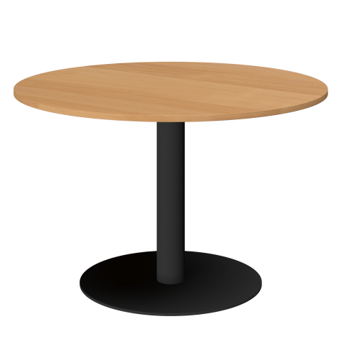 Стол круглый АМ-Д120 Ольха/Антрацит 1200x1200x760 Арго-М