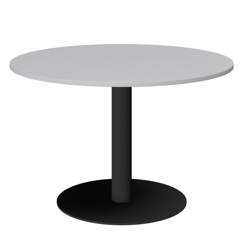 Стол круглый АМ-Д120 Серый/Антрацит 1200x1200x760 Арго-М