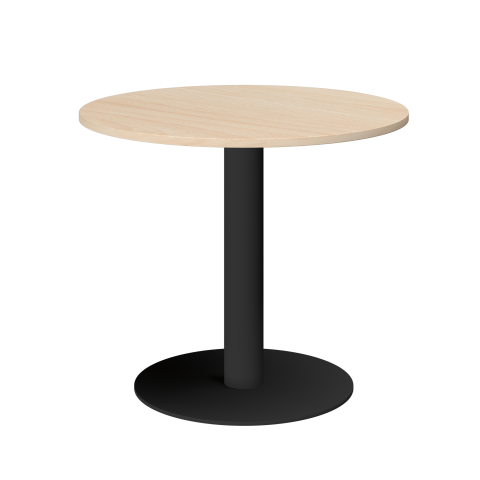 Стол круглый АМ-Д90 Бук/Антрацит 900x900x760 Арго-М