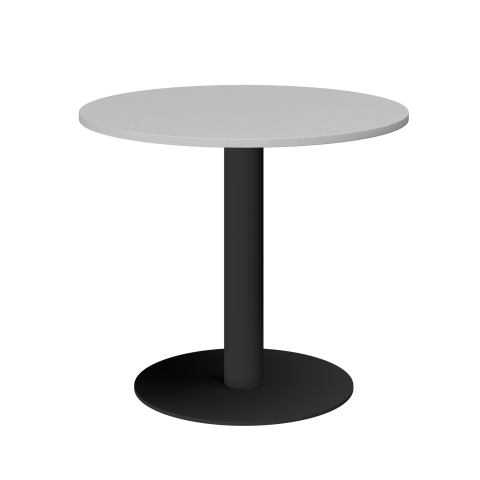 Стол круглый АМ-Д90 Серый/Антрацит 900x900x760 Арго-М