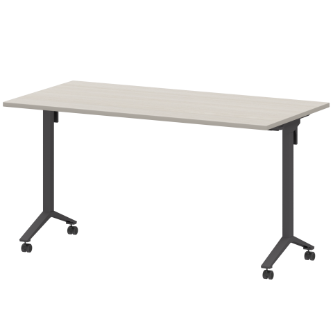 Стол мобильный складной МБ22-140.70 Ясень шимо/Антрацит 1400x700x750 Моби