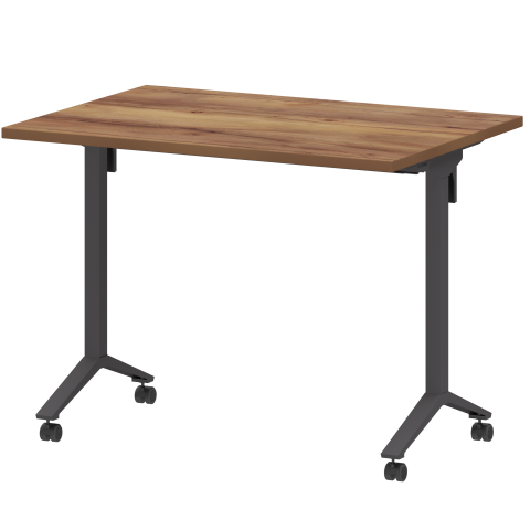 Стол мобильный складной МБ25-100.70 Таксония/Антрацит 1000x700x750 Моби